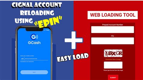 cignal web loading tool